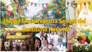 Happy Fiesta Nuestra Senora del Santisimo Rosario  Brgy Lantic Carmona Cavite [upl. by Nie]