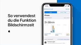 So verwendest du die Funktion Bildschirmzeit — Apple Support [upl. by Atwood154]