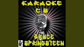 Tougher Than the Rest Karaoke Version Originally Performed By Bruce Springsteen [upl. by Eleumas5]