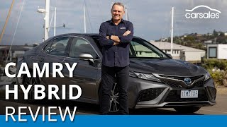 Toyota Camry SL Hybrid 2022 Review carsalescomau [upl. by Atinele]