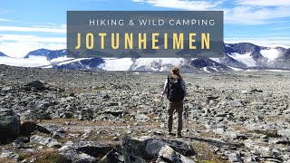 Jotunheimen  Home of the Giants  Hiking amp Wild Camping in Norway  3 weeks Minimalist Backpacking [upl. by Ire]