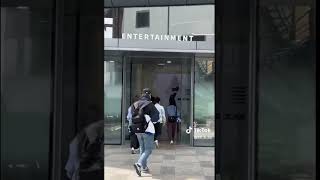 RORA spotted entering YG Entertainment Building [upl. by Greenquist130]