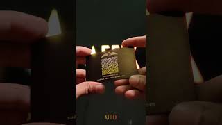 Upgrade to the AFFIX CARD and make a lasting impression ✨affix affixcard nfc bangladesh trend [upl. by Notnarb]