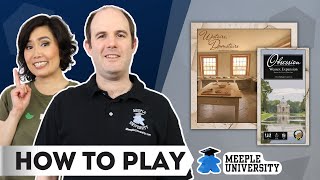 Obsession Upstairs Downstairs and Wessex Expansion  How to Play [upl. by Brandon]