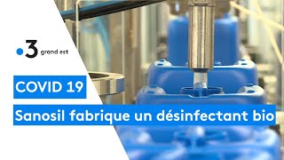 Sanosil entreprise meusienne fabrique du désinfectant bio utile contre le covid [upl. by Valenba]