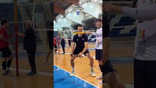 Volleyball Players reaction drill [upl. by Ridglea466]