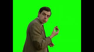 Mr Bean Eating Cupcakes  Green Screen [upl. by Revilo]