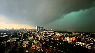 VIOLENT Storm Hits Houston Texas  May 16 2024 [upl. by Anwahsak208]