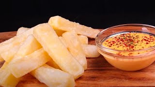 Crispy French Fries amp Cheese Sauce [upl. by Beatrice]