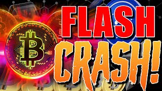 BITCOIN FLASH CRASH IS THE BULL RUN OVER [upl. by Avictor]