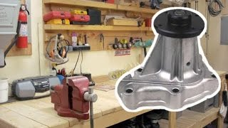 How to rebuild a water pump [upl. by Caine]