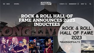 Rock amp Roll Hall Of Fame 2023 [upl. by Orvie472]