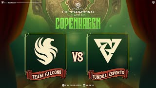 Tundra vs Falcons  The International 2024  Lower Bracket Bo3 anonimdt Dreamocell [upl. by Waylon271]