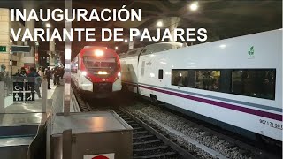 Tren inaugural de la variante de Pajares [upl. by York540]