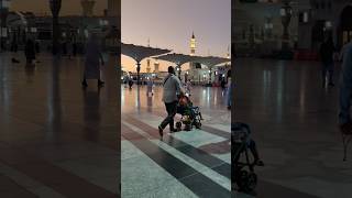 Beautiful recitation of Maghrib prayer in Masjid An Nabawi madina makkah masjidnabawi shortvideo [upl. by Brieta]