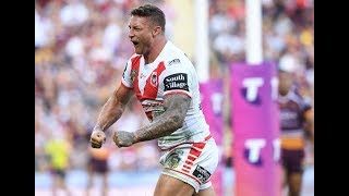 NRL Highlights Brisbane Broncos v St George Illawarra Dragons  Finals Week 1 [upl. by Ynnaj386]