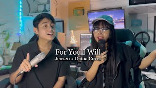 For You I Will Cover  Monica Jenzen x Diana Cover [upl. by Anazraf]