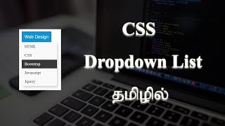 How to Create Dropdown List in CSS   Tamil [upl. by Cheria701]