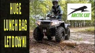 2023 Alterra 450    Is it worth buying arcticcat trailriding atv quad wasteofmoney [upl. by Alekehs]