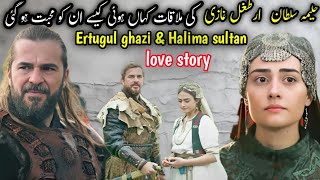 Ertugul ghazi and halima sultan fast love  Ertugul ghazi ki shadi halima sultan se kese hoimulaqat [upl. by Anirbus369]