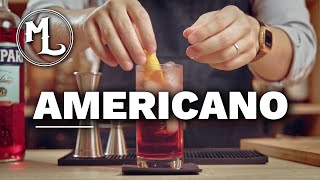 Americano  Recette Cocktail [upl. by Lowry363]