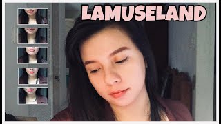 LAMUSELAND REVIEW  BTS MATTEFIED LIPSTAIN GIVEAWAY taray may pagiveaway naaa [upl. by Swanson611]