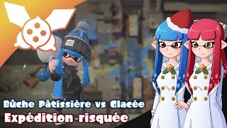 Splatoon 2  Splatfest 04  Bûche Pâtissière vs Glacée  Expédition risquée 10122017 [upl. by Atworth]