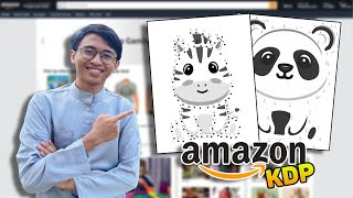 How To Make DOT TO DOT Activity Book For Amazon KDP 100 FREE [upl. by Yennek]