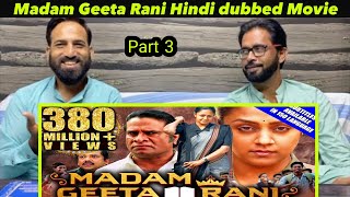 Madam Geeta Rani Raatchasi Part 3  Hindi Dubbed Full Movie  Jyothika Hareesh Peradi [upl. by Waldack]