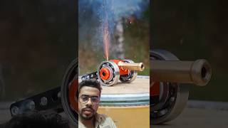 SIX Barrel  Powerful Mini Cannon 9mm Caliber Most Powerful mini Cannon EVER experiment diy [upl. by Tyne316]