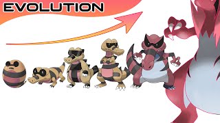 Every Pokémon InProgress Evolutions amp Gigantamax Part 33 No 531  553  Gen 5 Unova  Max S [upl. by Cozmo]