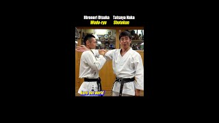 【Wadoryu and Shotokan】Differences in quotJodanukequot [upl. by Naryk519]