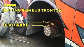 CARA SETTING REM BISBUS MERCEDES BENZ 2542 TRONTON DOUBLE DECKER SEMPATI STAR [upl. by Alurd]