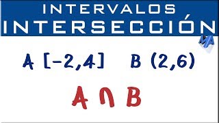 OPERACIONES ENTRE INTERVALOS  Union Interseccion Complemento Diferencia  Juliana la Profe [upl. by Elag]