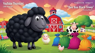 quot🎶 Baba Black Sheep Fun amp Learning with Catchy Kids Nursery Rhymes 🐑✨quot [upl. by Altaf]