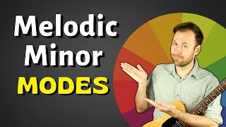 Modes of Melodic Minor Scale on Guitar amp What Chords to Play Them Over [upl. by Edelman]