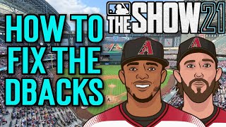 How to Fix the Arizona Diamondbacks MLB The Show 21 [upl. by Raama179]