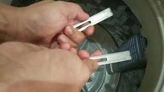 TipsampTricks How to remove Pulsator on Panasonic Washing Machine [upl. by Sirref]