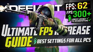 🔧 XDEFIANT Dramatically increase performance  FPS with any setup Best Settings 2024 🖱️🎮✅ [upl. by Eppillihp]