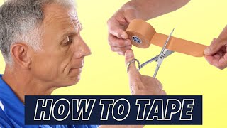 How To Tape amp Stop Kneecap Pain Patellofemoral Pain Syndrome [upl. by Saticilef]