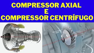 Compressor axial e compressor centrífugo [upl. by Rolando]