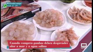 Recetas con gambas  Estando Contigo [upl. by Kinchen]