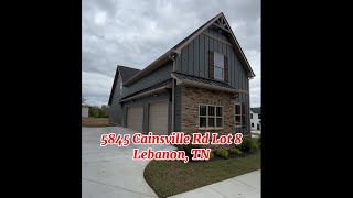 🏠 5845 Cainsville Rd Lot 8Lebanon TN 4 beds 🛌 3 baths 🛁 3402 Sq Ft homebuyer walkthrough TN [upl. by Somerset]