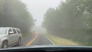 A Drive Into The Clouds  Clingmans Dome  Smoky Mountains National Park [upl. by Eynttirb]