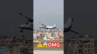 ✈️⚠️Sita Air BreathTaking Takeoff Dont Miss This Kathmandu To Luklasubscribe aviation [upl. by Son]