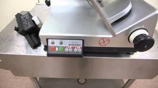 Bizerba SE12D Automatic and Manual Gravity Feed Slicer Thrane Equipment eBay [upl. by Hesther]