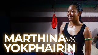 Marthina vs Yokphairin Sor Detprakran  Samui International Muay Thai Stadium [upl. by Dijam]