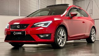 SEAT Leon FR Sport Coupe With Optional Sunroof Adaptive Cruise Control amp Automatic LED Lights [upl. by Nitsud]