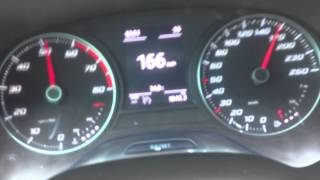 SEAT LEON 12TSI 105HP TOP SPEED [upl. by Darline]