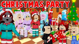 Adopt Me Christmas Party  Roblox [upl. by Smiga]